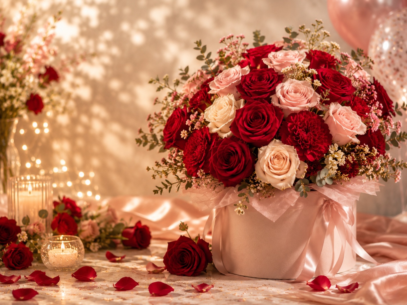Anniversary romantic bouquet