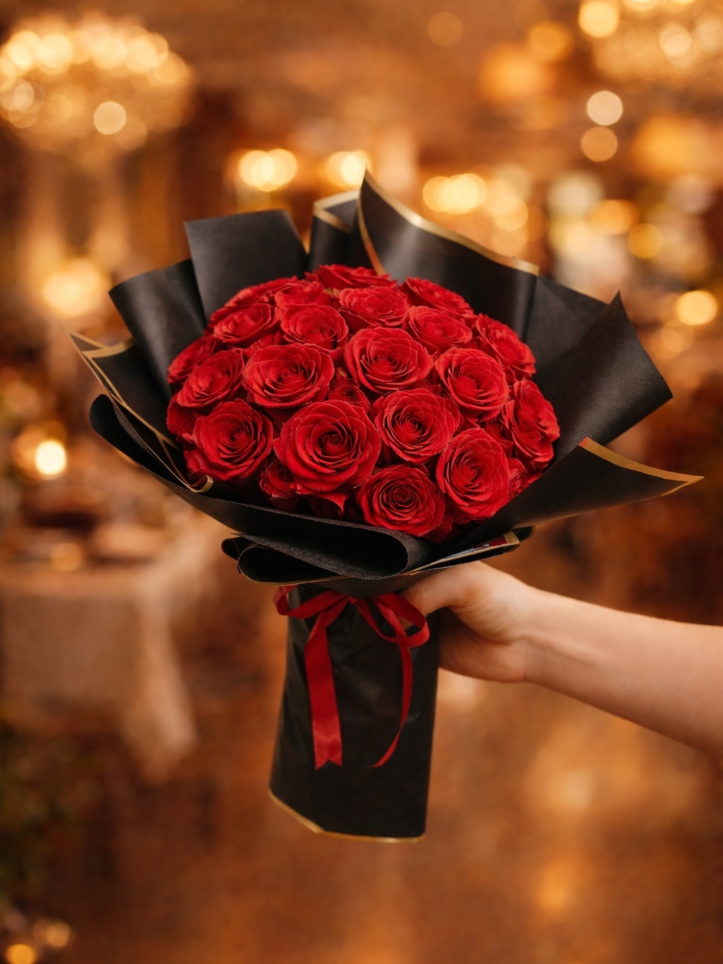 Hand-tied flower bouquets collection