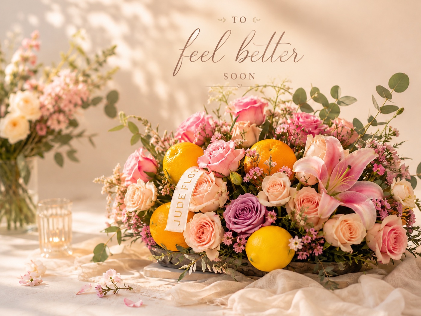 Get well soon cheerful flowers